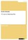 Schneider, K: TUI and its Marketing Plan