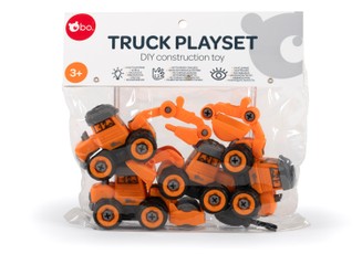 bo. DIY construction toy Building trucks bo. DIY construction toy Building trucks