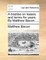 A Treatise on Leases and Terms for Years. by Matthew Bacon, ...