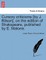 Cursory Criticisms [By J. Ritson], on the Edition of Shakspeare, Published by E. Malone.