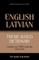 Theme-based dictionary British English-Latvian - 7000 words