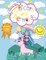 Unicorn and Mermaids Coloring Book