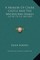 A Memoir Of Chirk Castle And The Myddelton Family