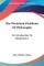 The Persistent Problems Of Philosophy