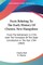 Facts Relating To The Early History Of Chester, New Hampshire