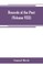 Records of the past; being English translations of the Assyrian and Egyptian monuments (Volume VIII)