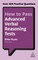 How to Pass Advanced Verbal Reasoning Tests