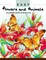 Easy Flowers and Animals Coloring book