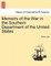 Memoirs of the War in the Southern Department of the United States