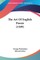 The Art Of English Poesie (1589)