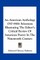 An American Anthology 1787-1900