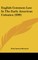 English Common Law in the Early American Colonies (1899)