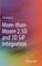 More-Than-Moore 2.5d and 3D Sip Integration