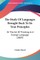 The Study Of Languages Brought Back To Its True Principles