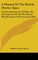 A Manual Of The British Marine Algae