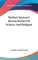 Herbert Spencer's Reconciliation of Science and Religion
