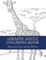 Giraffe Adult Coloring Book
