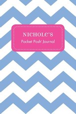 Nichole's Pocket Posh Journal, Chevron Nichole's Pocket Posh Journal, Chevron