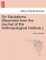 On Salutations. (Reprinted from the Journal of the Anthropological Institute.).