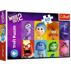 TREFL DISNEY Inside Out 2 Puzzle, 60 pcs