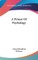 A Primer Of Psychology