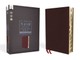 Nasb, Thinline Bible, Large Print, Bonded Leather, Burgundy, Red Letter Edition, 1995 Text, Thumb Indexed, Comfort Print