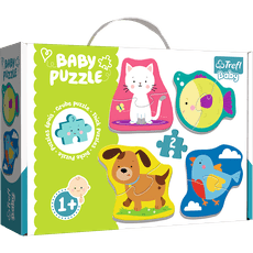 TREFL Baby puzzle set, Pets