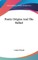 Poetic Origins And The Ballad