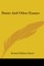 Dante And Other Essays