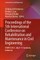 Intl Conf or Rehab and Mainten