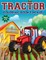 Tractor Coloring Book for Kids Ages 4-8