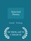 Selected Poems - Scholar's Choice Edition