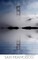 San Francisco stunning golden gate bridge reflections Blank white page Creative Journal