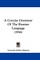 A Concise Grammar Of The Russian Language (1916)