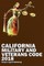 California Military and Veterans Code 2018