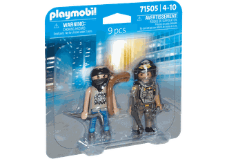 PLAYMOBIL DUOPACKS Tactical Police with Thief 71505 PLAYMOBIL DUOPACKS Tactical Police with Thief 71505