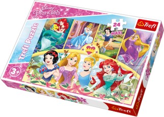 TREFL DISNEY PRINCESS maxi puzzle 24 pcs TREFL DISNEY PRINCESS maxi puzzle 24 pcs
