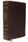NKJV Study Bible, Premium Calfskin Leather, Brown, Full-Color, Red Letter Edition, Indexed, Comfort Print