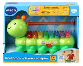 VTECH Interactive toy Safari sounds xylophone (In Russian lang.)