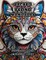 Sacred Feline Mandalas