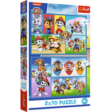 TREFL PAW PATROL puzzle set, 2x70 pcs TREFL PAW PATROL puzzle set, 2x70 pcs