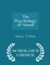 The Psychology of Sound - Scholar's Choice Edition
