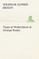 Types of Weltschmerz in German Poetry