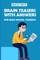 Brain Teasers With Answers For High School Students
