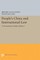 People's China and International Law, Volume 1