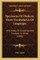 Specimens Of Dialects, Short Vocabularies Of Languages