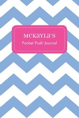 Mckayla's Pocket Posh Journal, Chevron Mckayla's Pocket Posh Journal, Chevron