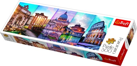 TREFL panoramic puzzle Italy 500 pcs TREFL panoramic puzzle Italy 500 pcs