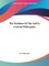 The Problem of the Self in Current Philosophy