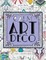 Calm Art Deco Adult Coloring Book